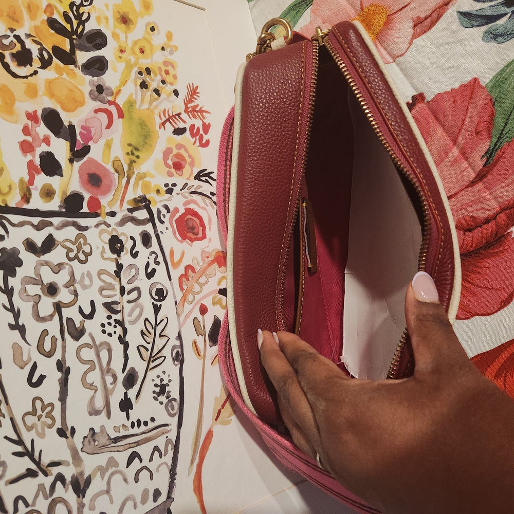Coach Pink Leather Women's Bag - Picture 4 of 4